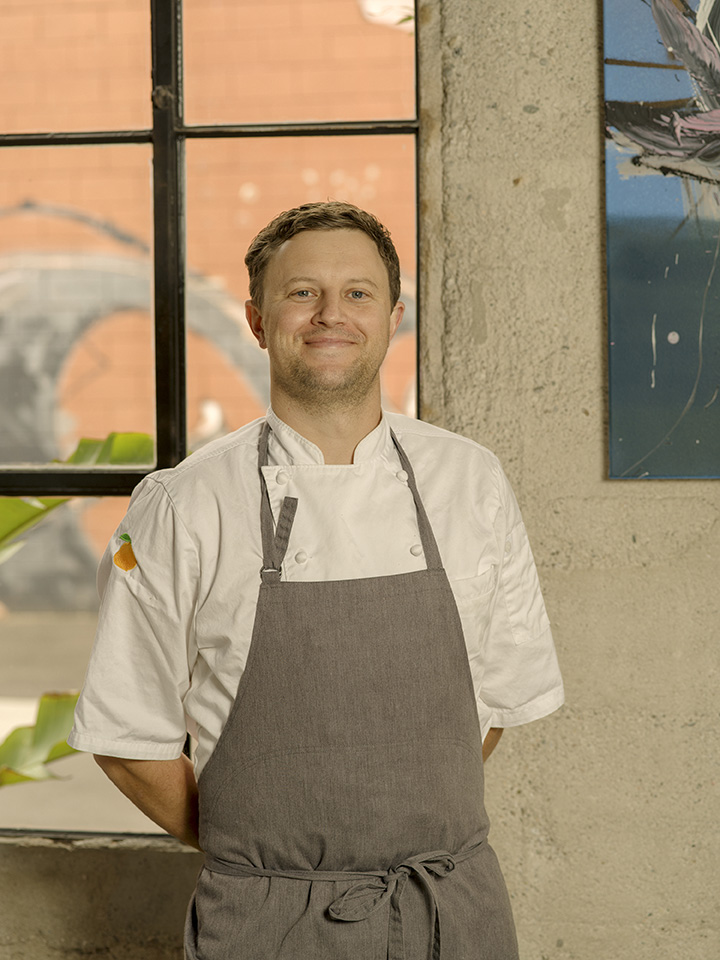 Marc Johnson is the chef de cuisine at Majordomo.