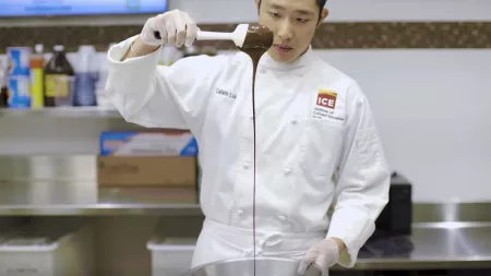 Pastry Arts student Calvin Luk shares why he decided to enroll in pastry classes at ICE