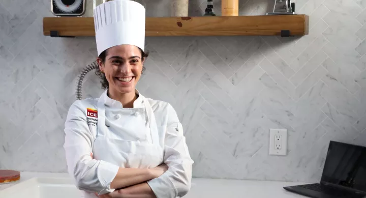 Plant-Based Culinary Arts Graduate Gianna Longo