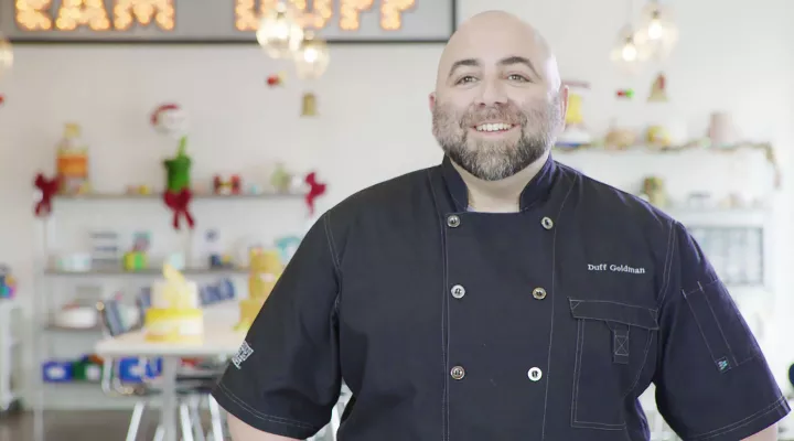 Chef Duff Goldman shares his culinary voice with the Institute of Culinary Education